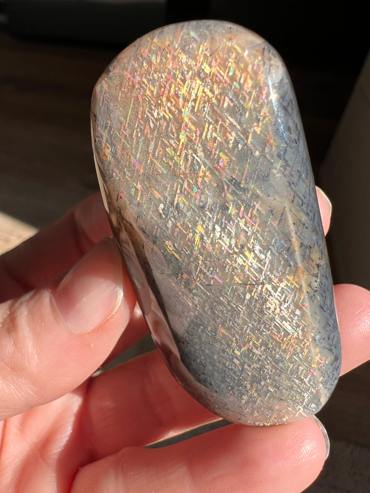 Tanzania Lattice Sunstone(4) | 68.6g