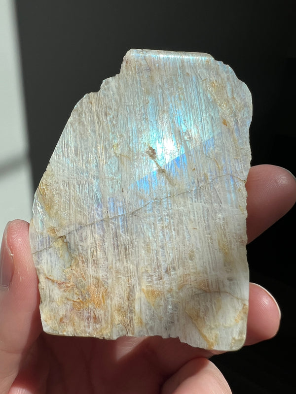 Russian Moonstone Slab (9) | 55.5g