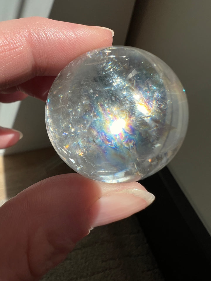 Optical Calcite Sphere (4) | 54.8g 35mm