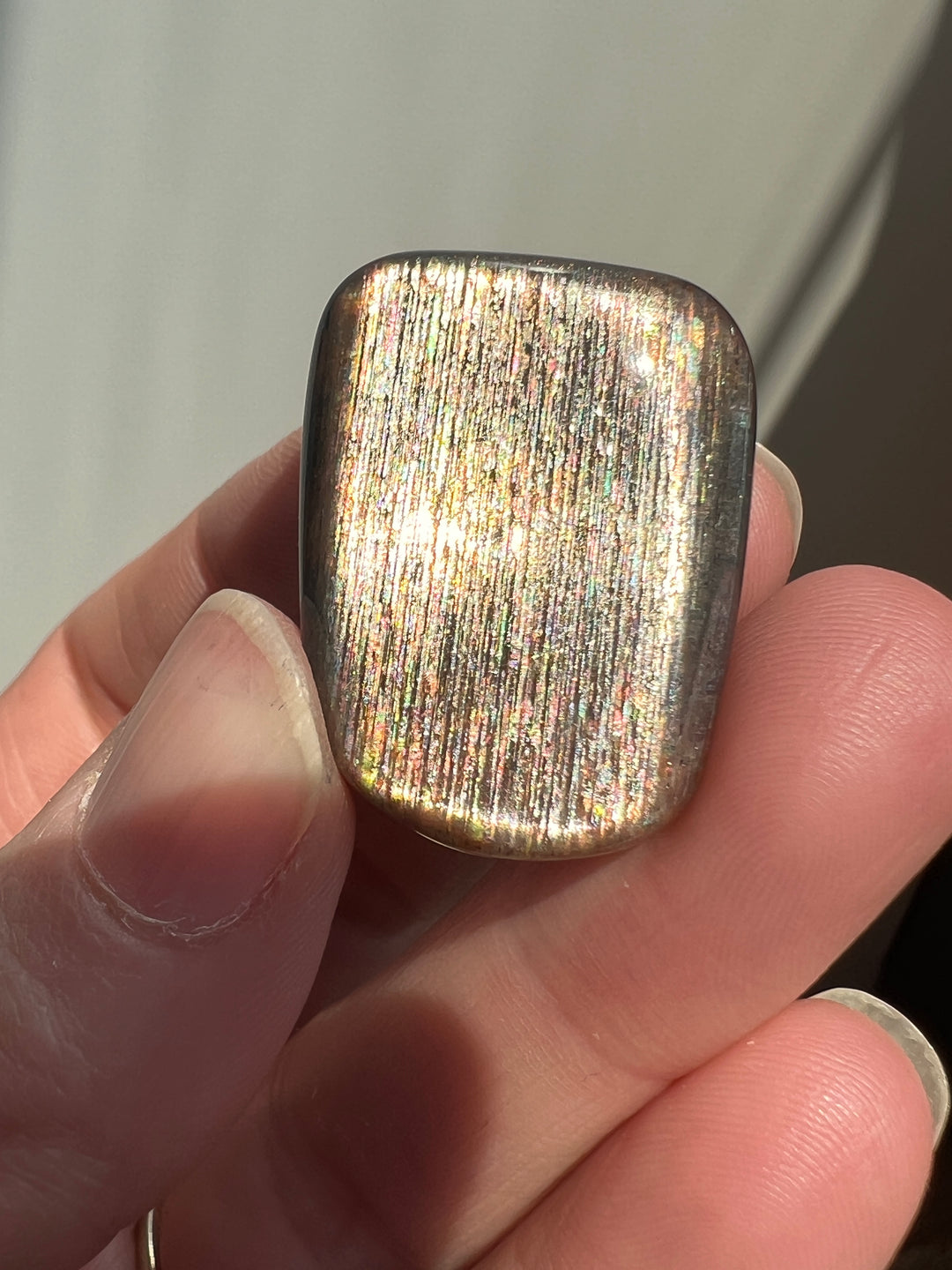 Meteor Shower Sunstone (4B) | 14.3g