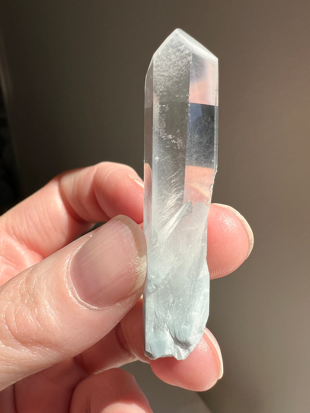Polished Blue Tara Quartz (6) | 12.3g