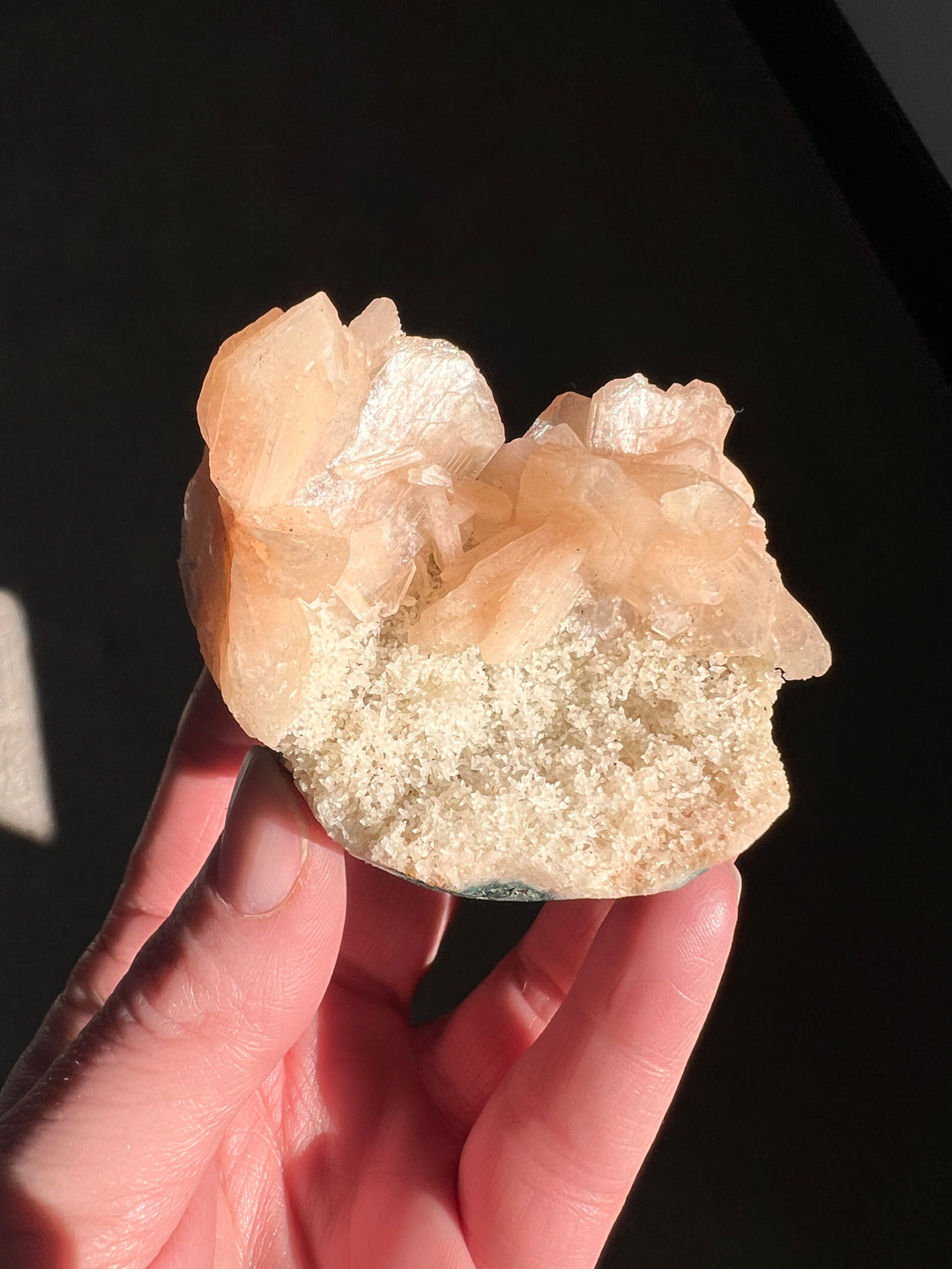 Peach Stilbite Cluster | 157g