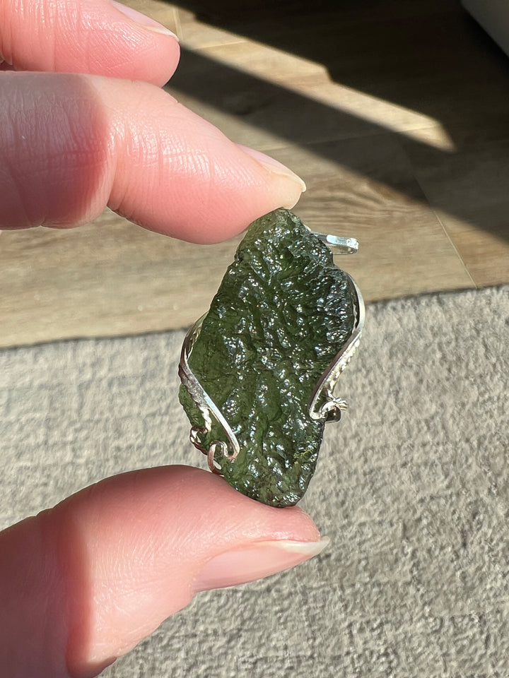 Moldavite Pendant (32) | 7.1g