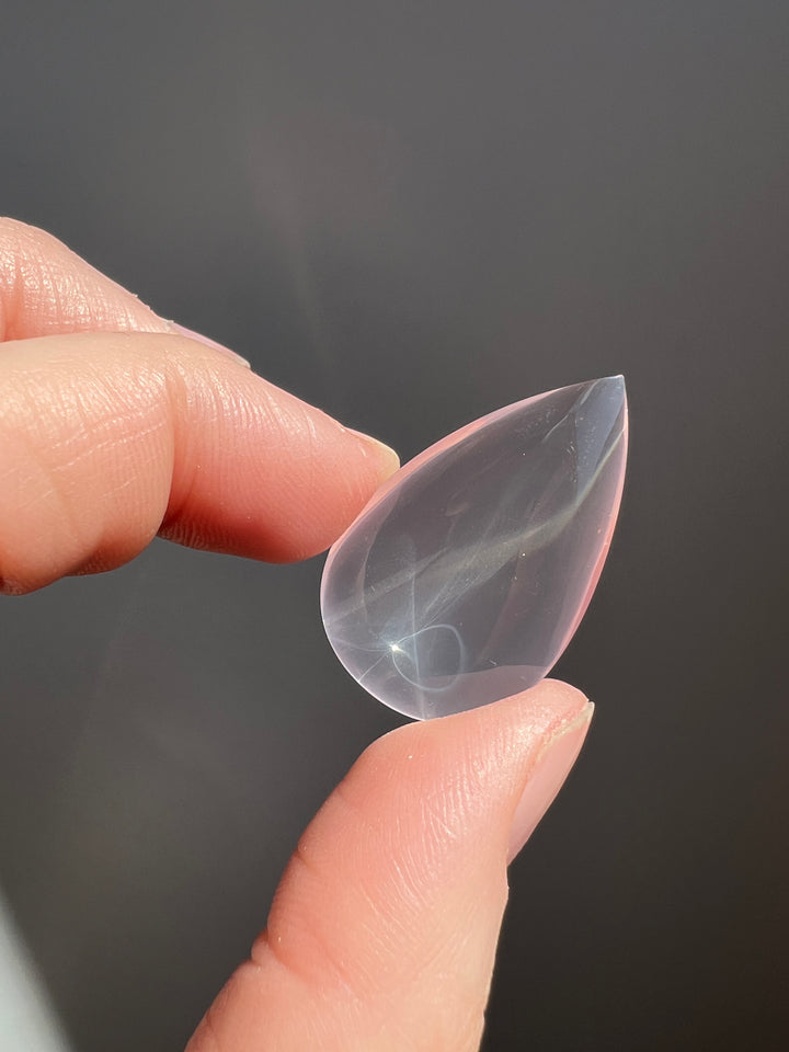 Mozambique Rose Quartz Cab 5 | 8g