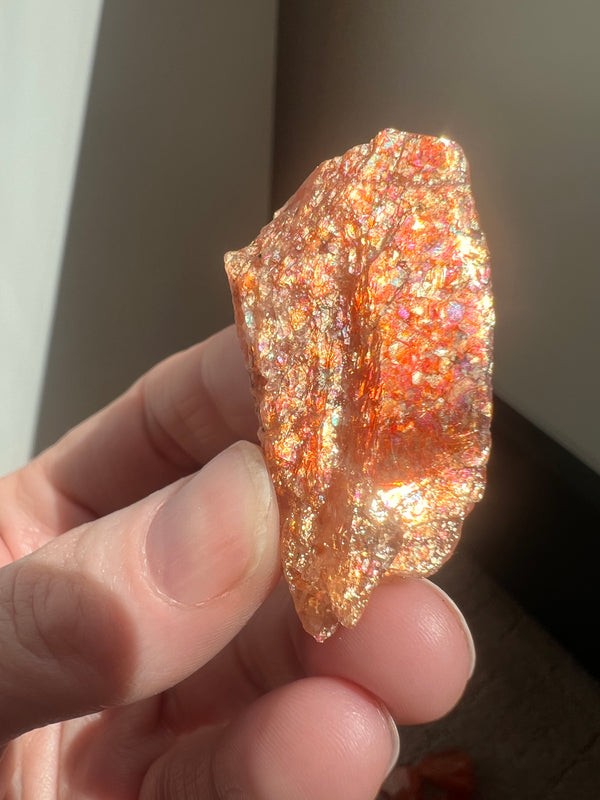 Half Polished Sunstone (20) | 15.3g