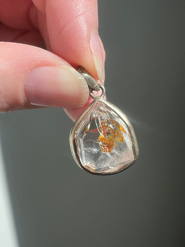Petroleum Enhydro Pendant