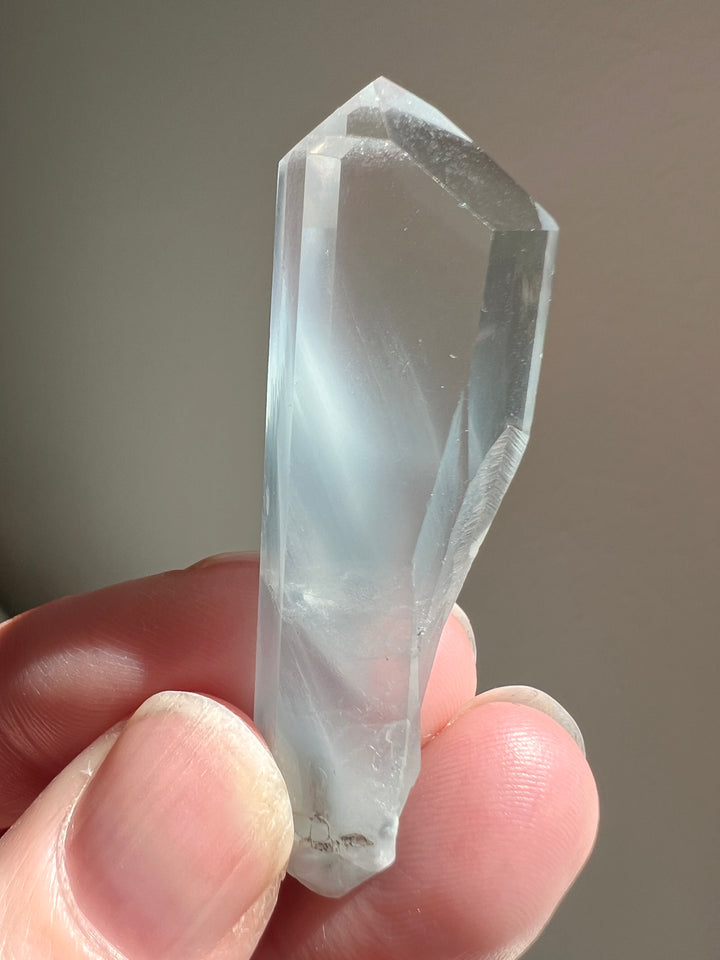 Polished Blue Tara Quartz (2) | 12.7g