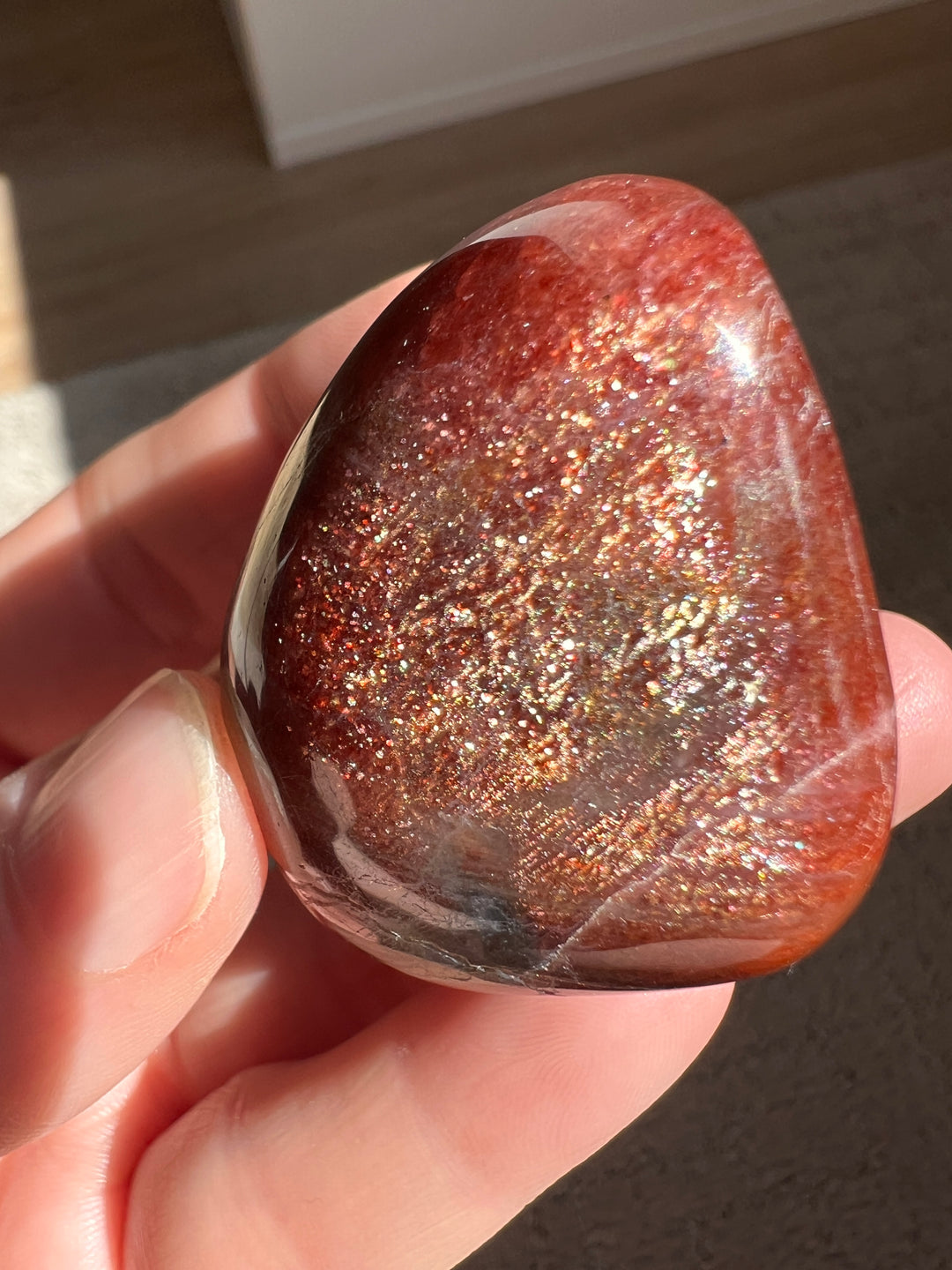 Tanzania Red Sunstone (9) | 61.9g