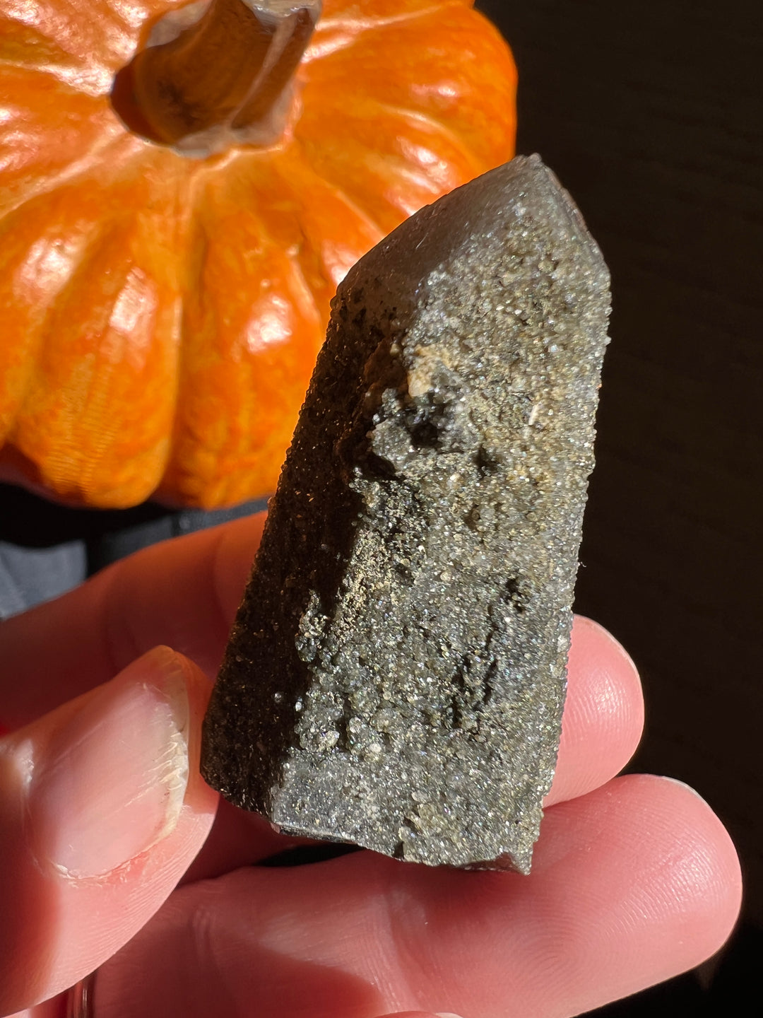 Lustrous Druzy Coated Smoky Quartz (2) | 23.5g