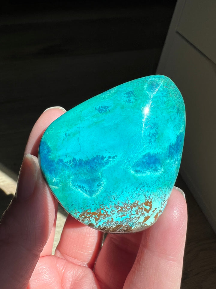 Shattuckite Palmstone
