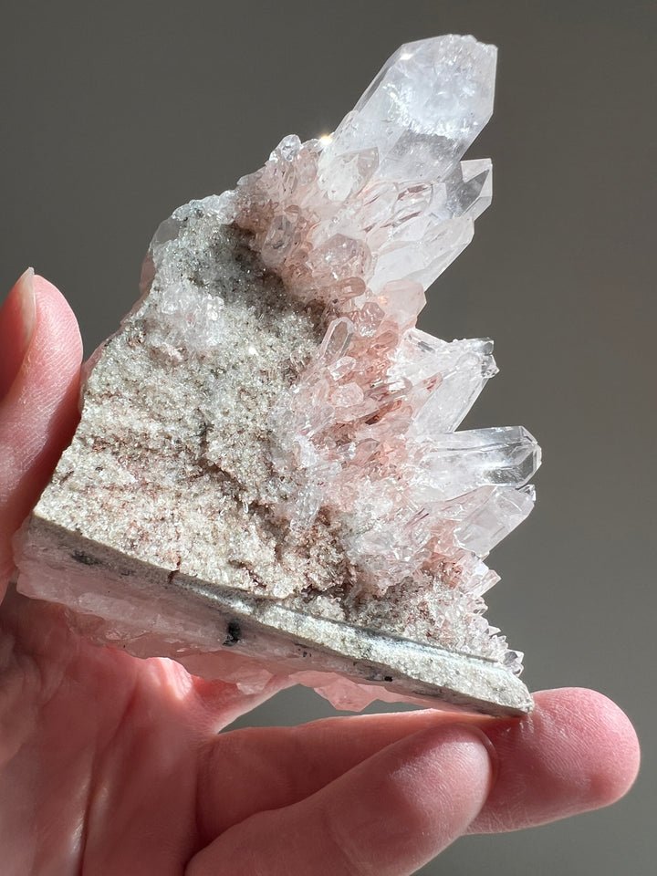 Pink Lemurian Cluster | 247.4g