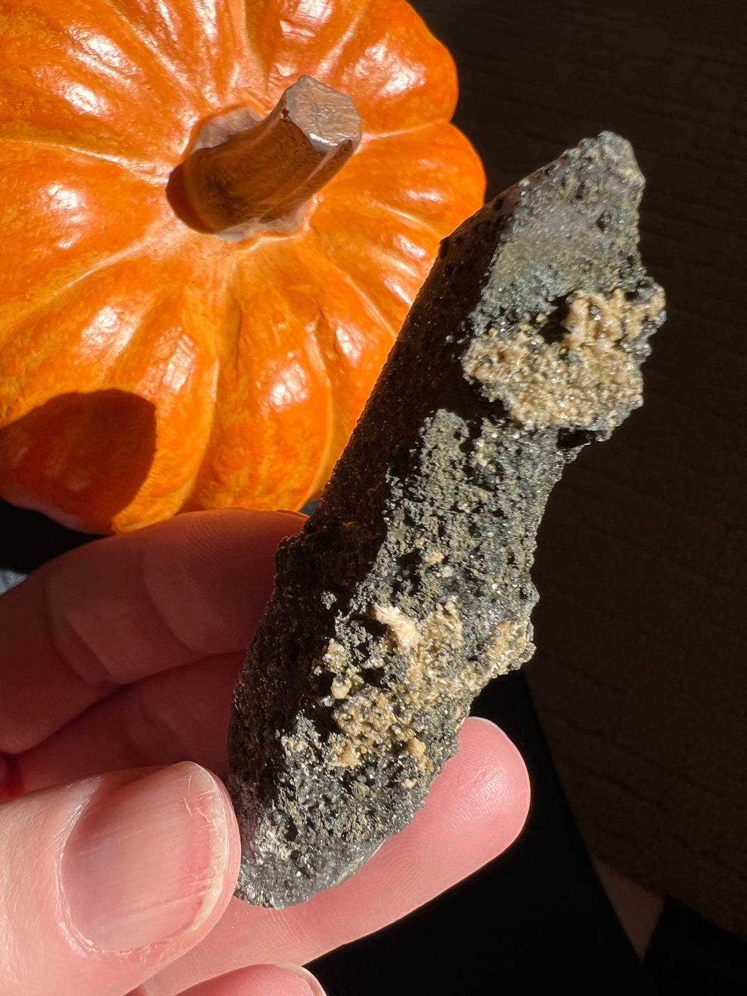 Lustrous Druzy Coated Smoky Quartz (3) | 37.2g
