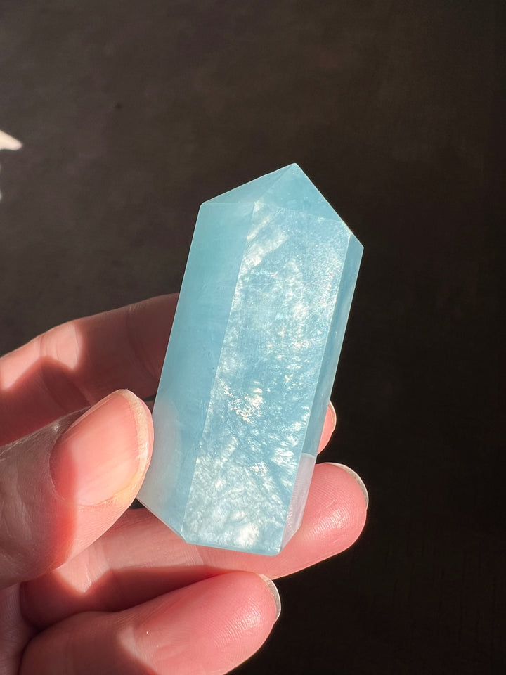 Aquamarine Tower (2) | 45.1g *Imperfect tip
