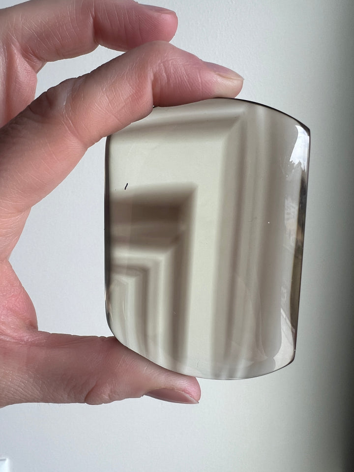 High Grade Smoky Quartz polished Palmstone | 121g