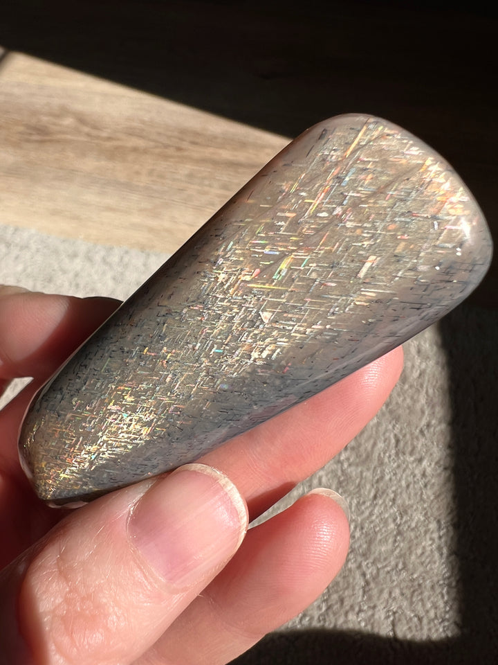 Tanzania Lattice Sunstone(8) | 60.7g