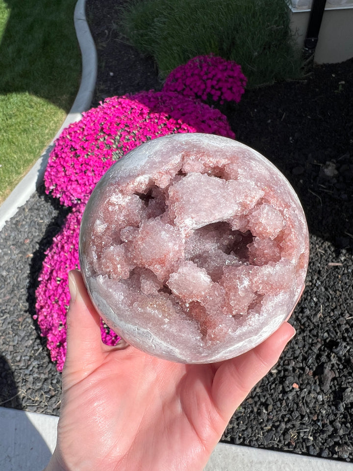 Pink Amethyst Sphere (115mm) | 4lb 8oz