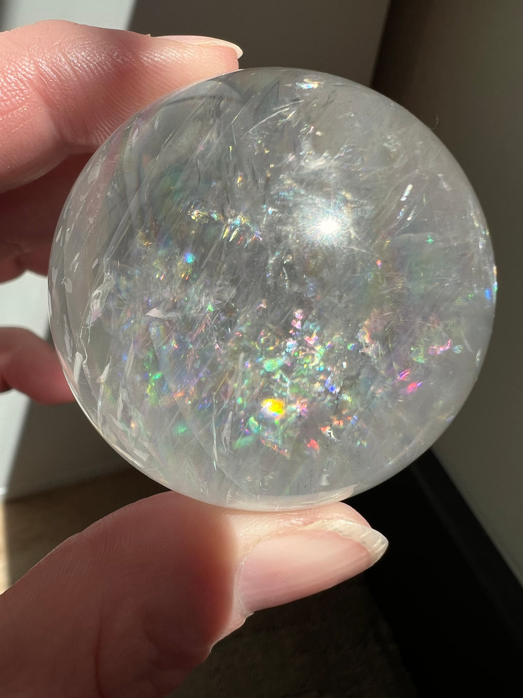 Optical Calcite Sphere (1) | 152.7g 50mm