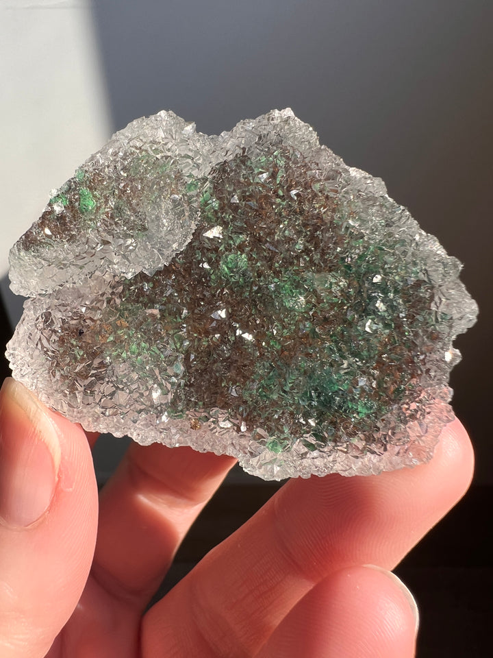 Sugar Malachite with Hematite (3) | 29.5g