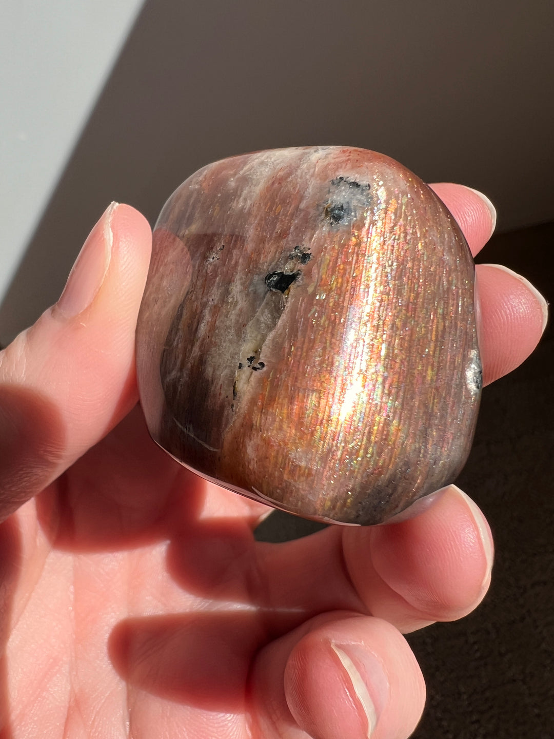 Meteor Shower Sunstone (8) | 72.4g
