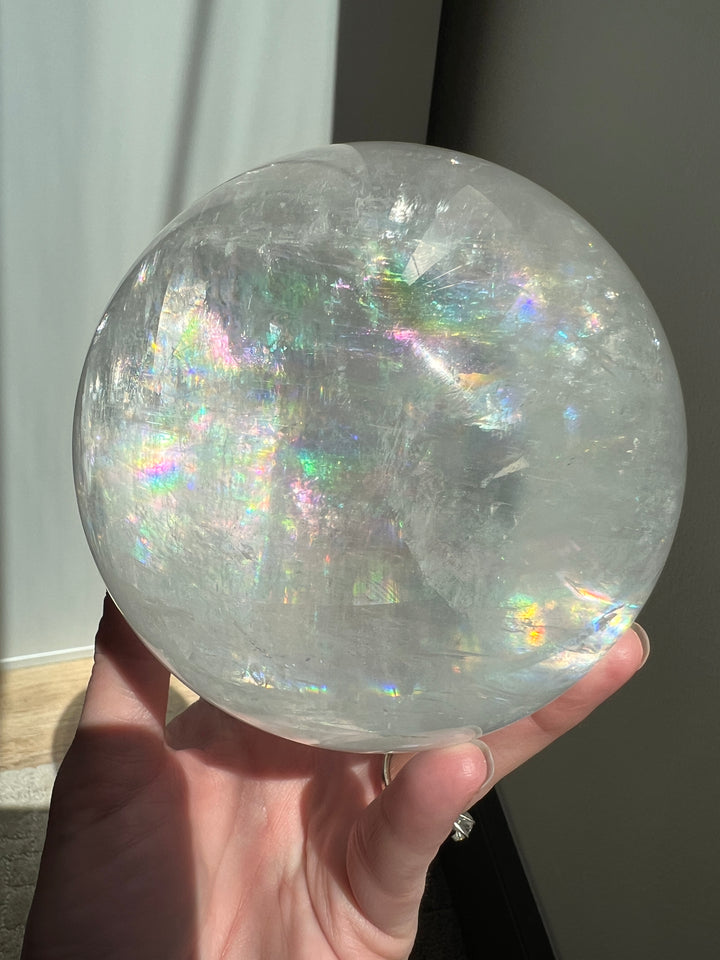 HUGE Optical Calcite Sphete (26) | 4lbs 15.3oz