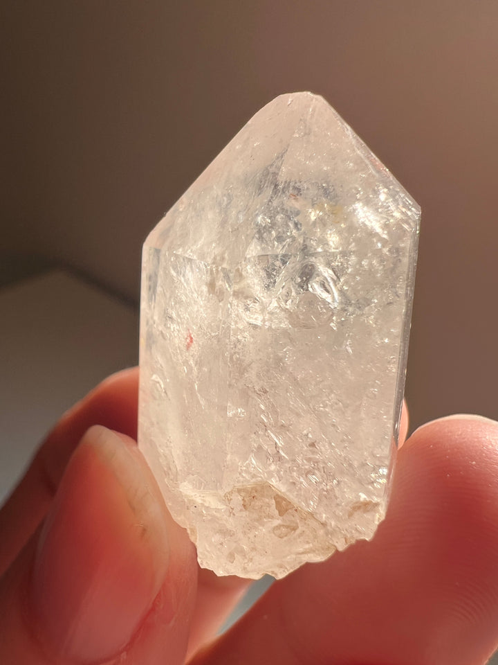 Partially Polished Quartz Enhydro (11) | 16.3g