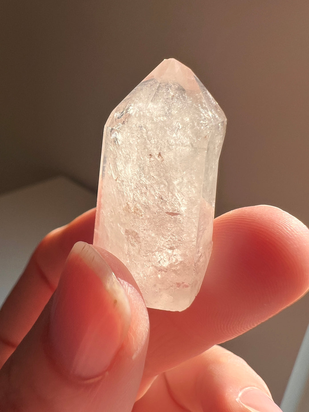 Partially Polished Quartz Enhydro (23) | 13.3