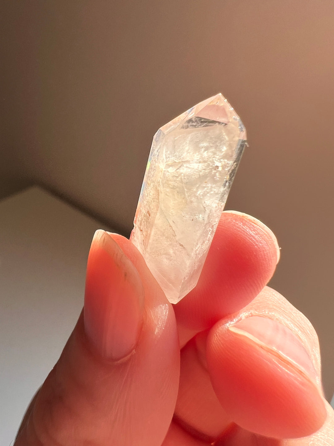 Partially Polished Quartz Enhydro (24) | 3.4