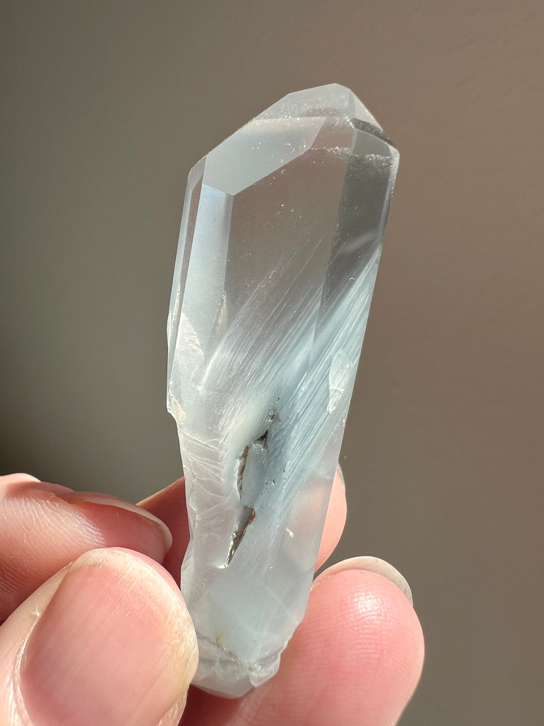 Polished Blue Tara Quartz (2) | 12.7g