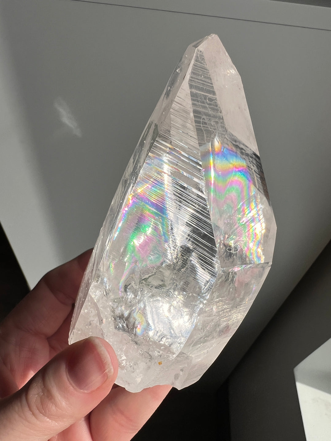 Rainbow filled Colombian Lemurian | 473g