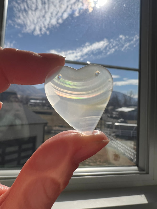 Iris Agate Drilled Heart (14)