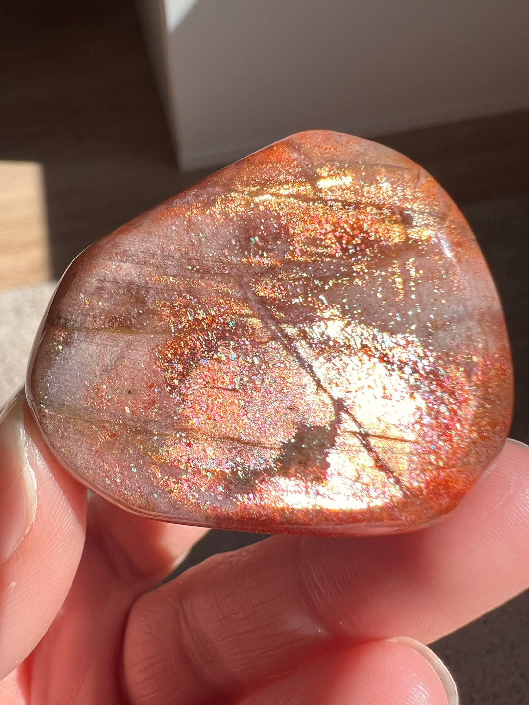 Tanzania Red Sunstone (10) | 52.3g