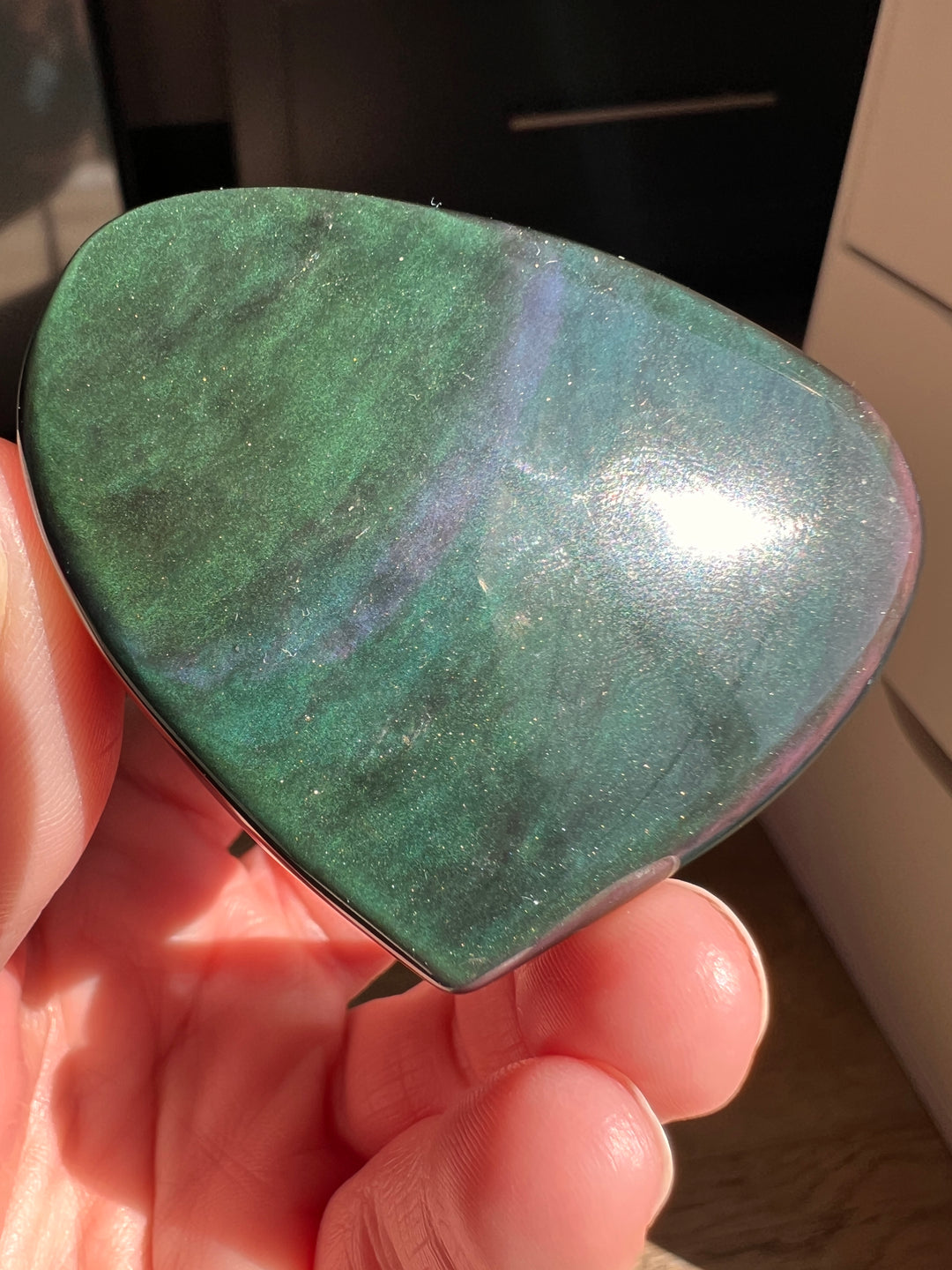 Rainbow Obsidian Heart (26) | 92g