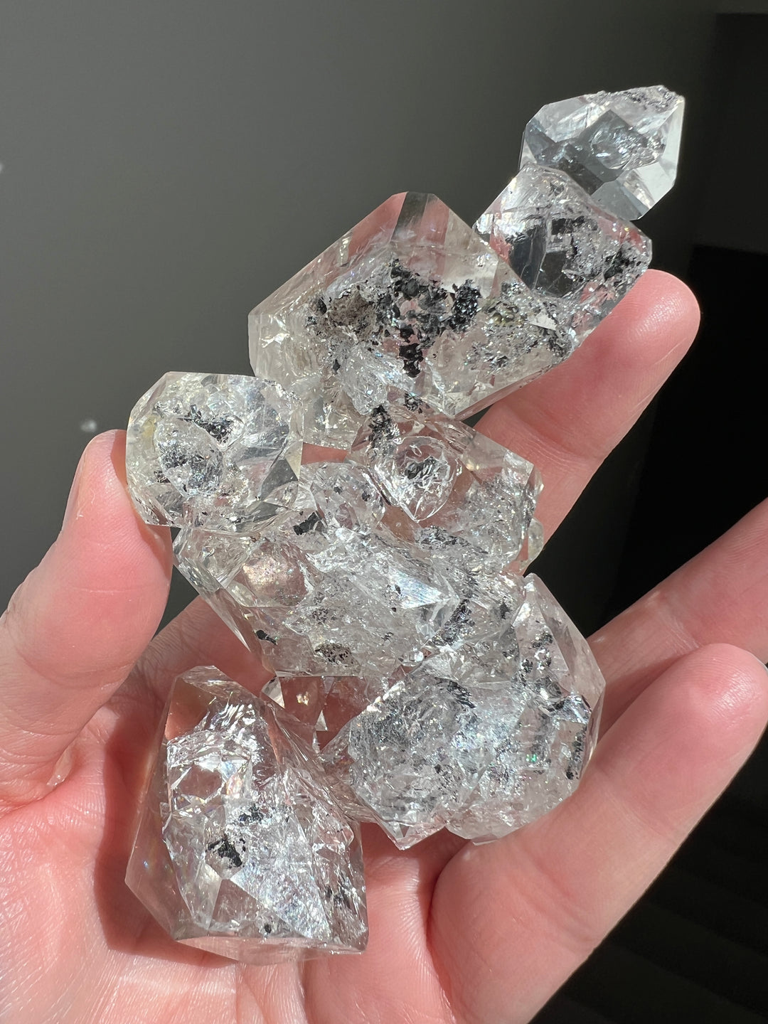 Herkimer Diamond Cluster (7) | 212g