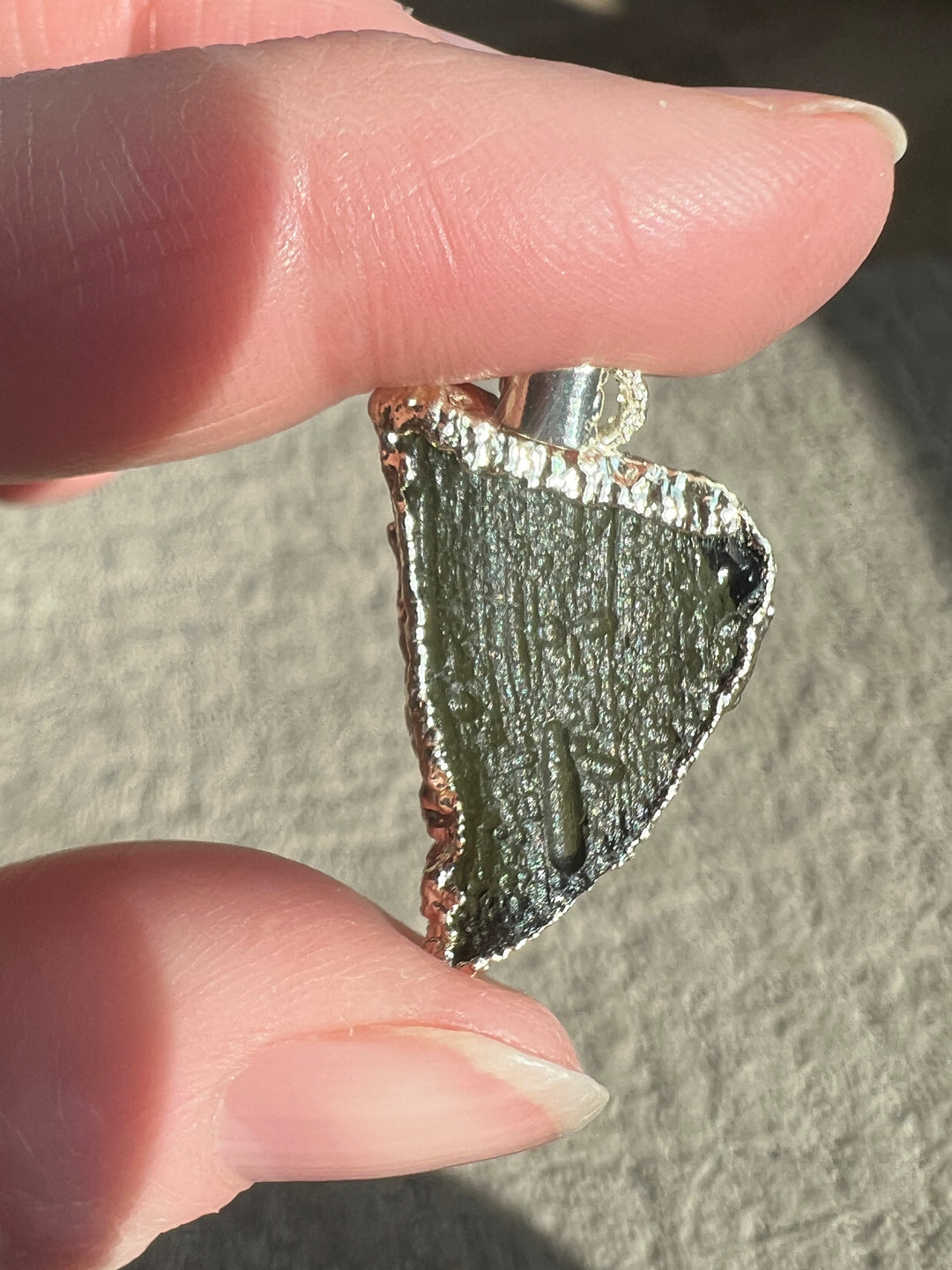 Moldavite Pendant (23) | 3.1g