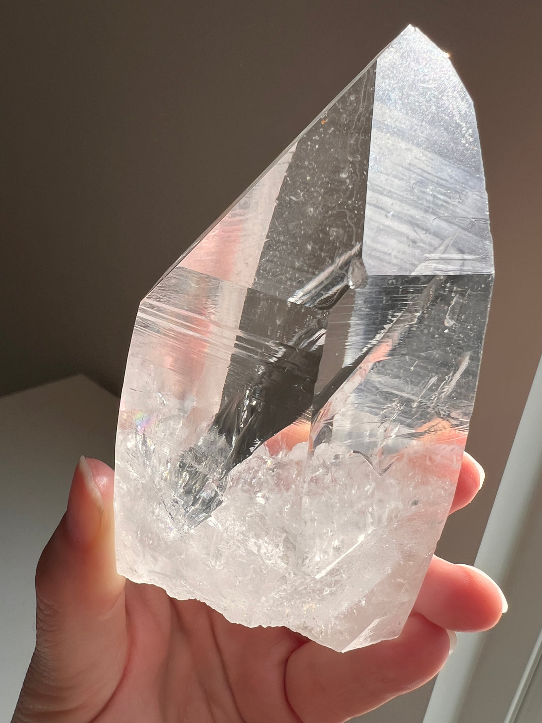 Rainbow filled Colombian Lemurian | 473g