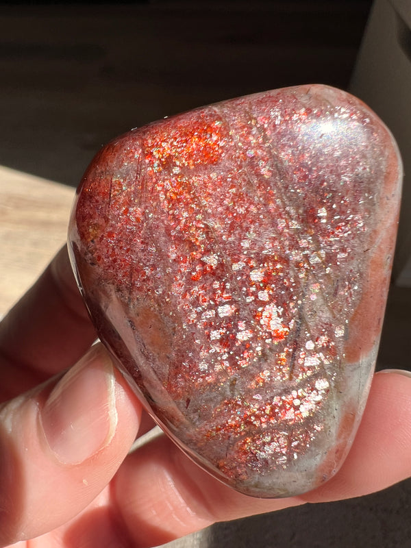 Tanzania Red Sunstone (1) | 54.9g