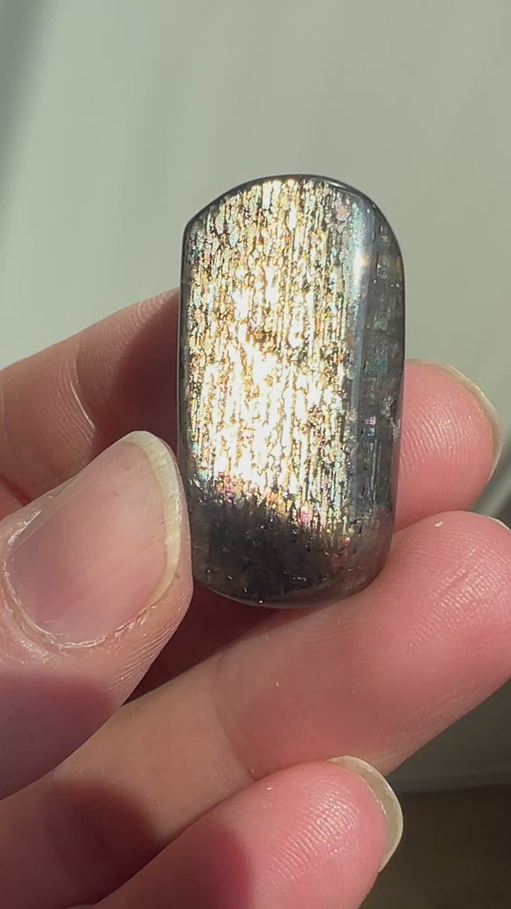 Meteor Shower Sunstone (5B) | 9.9g