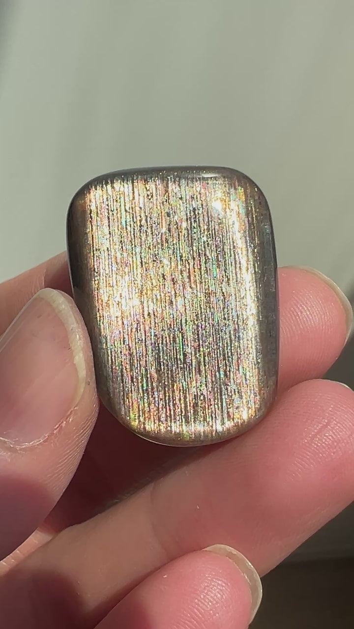 Meteor Shower Sunstone (4B) | 14.3g