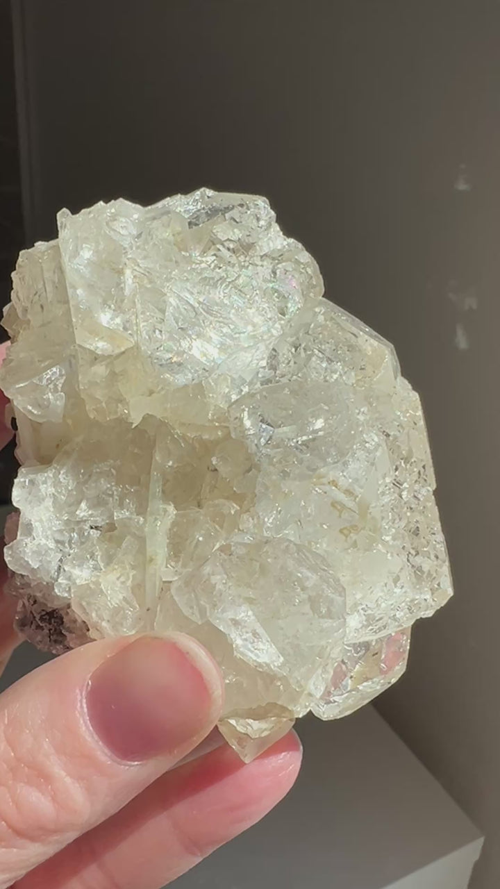 Dalnegorsk Russia Fluorite Enhydro | 527g