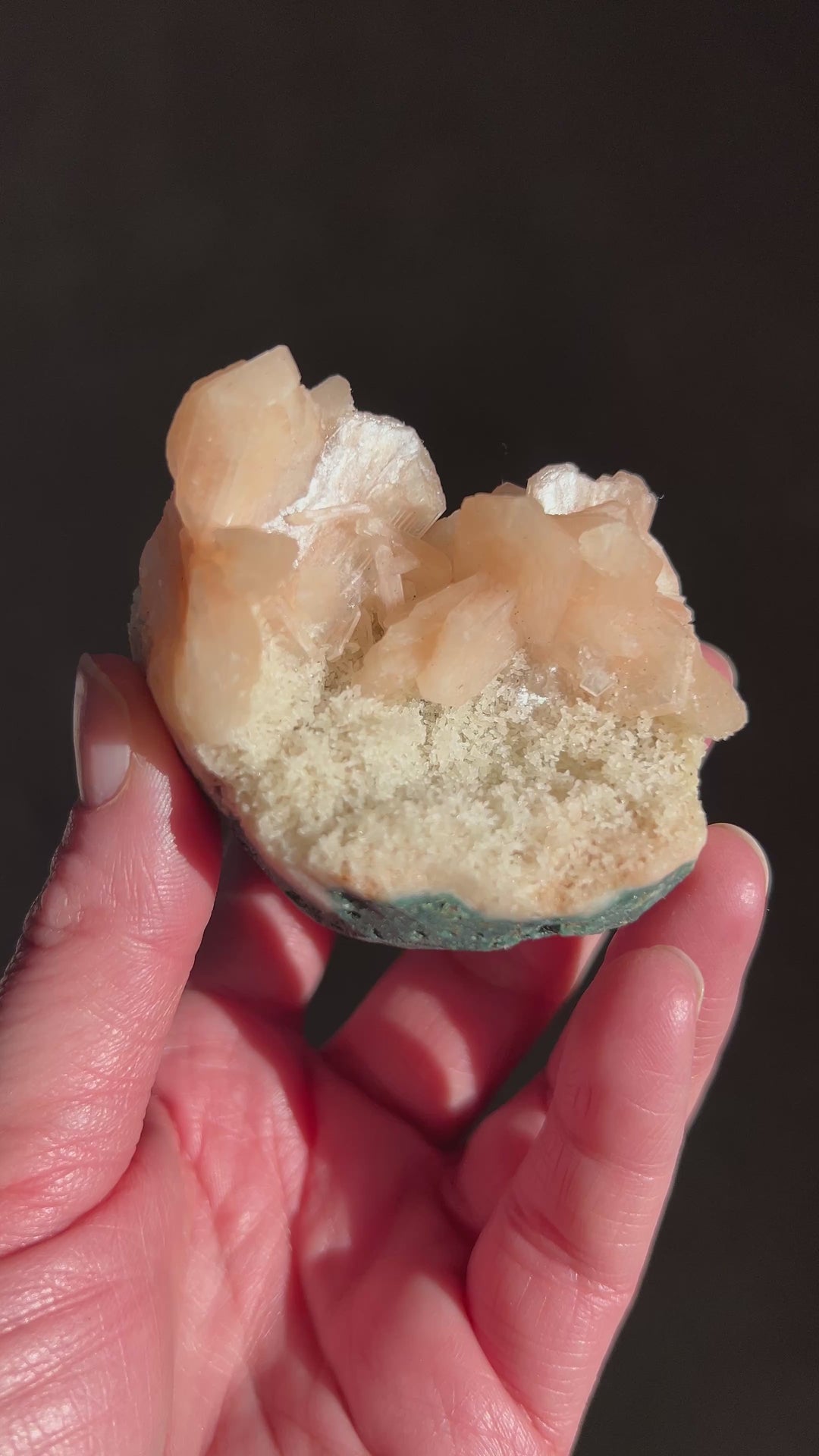 Peach Stilbite Cluster | 157g