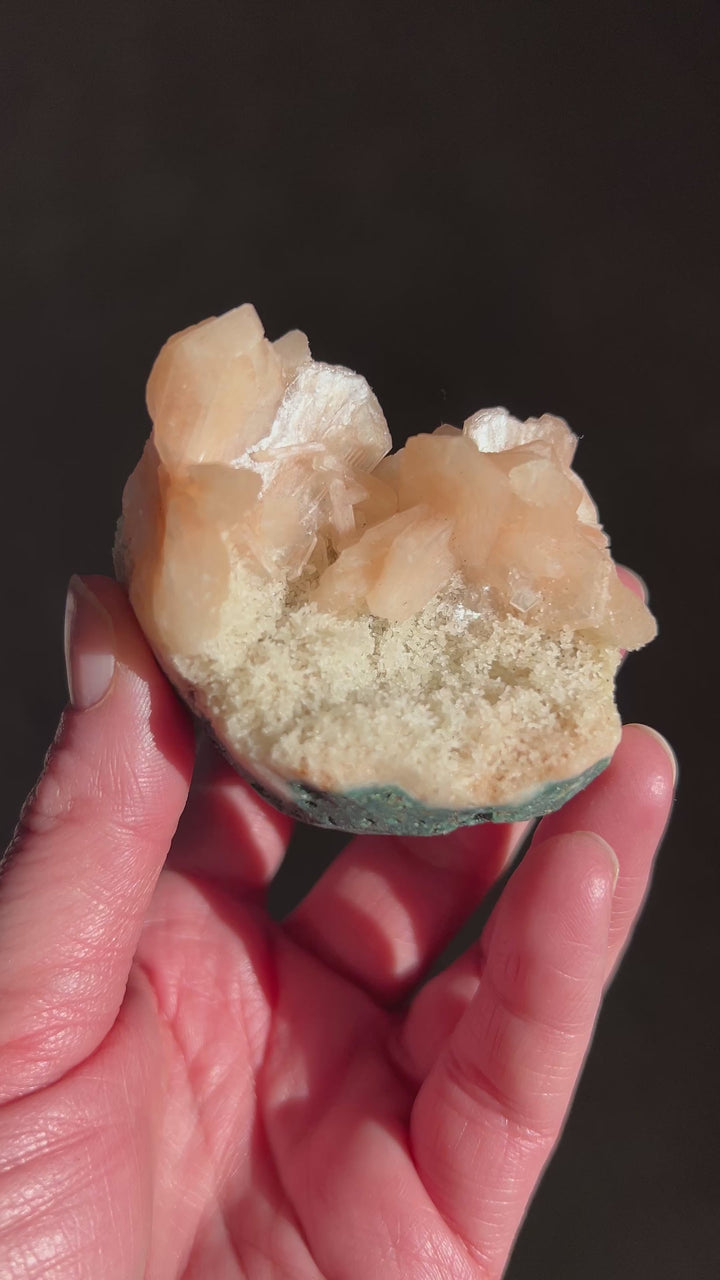 Peach Stilbite Cluster | 157g