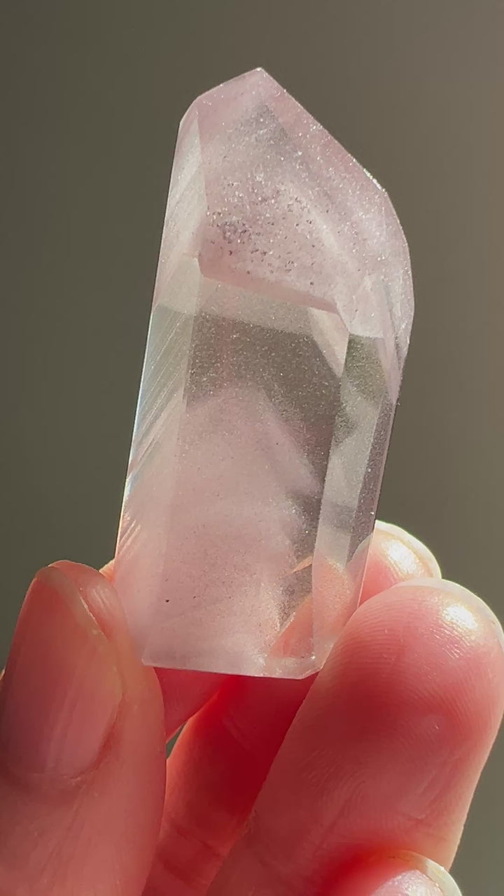 Pink Lithium Quartz Tower | 19.4g