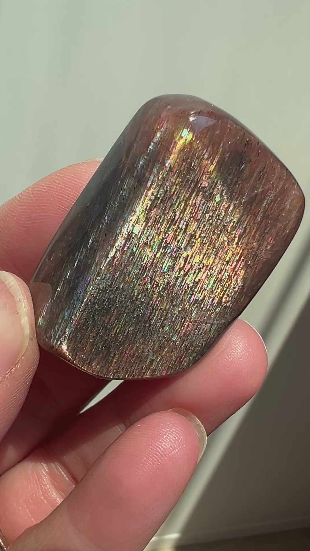 Meteor Shower Sunstone (3B) | 27.1g