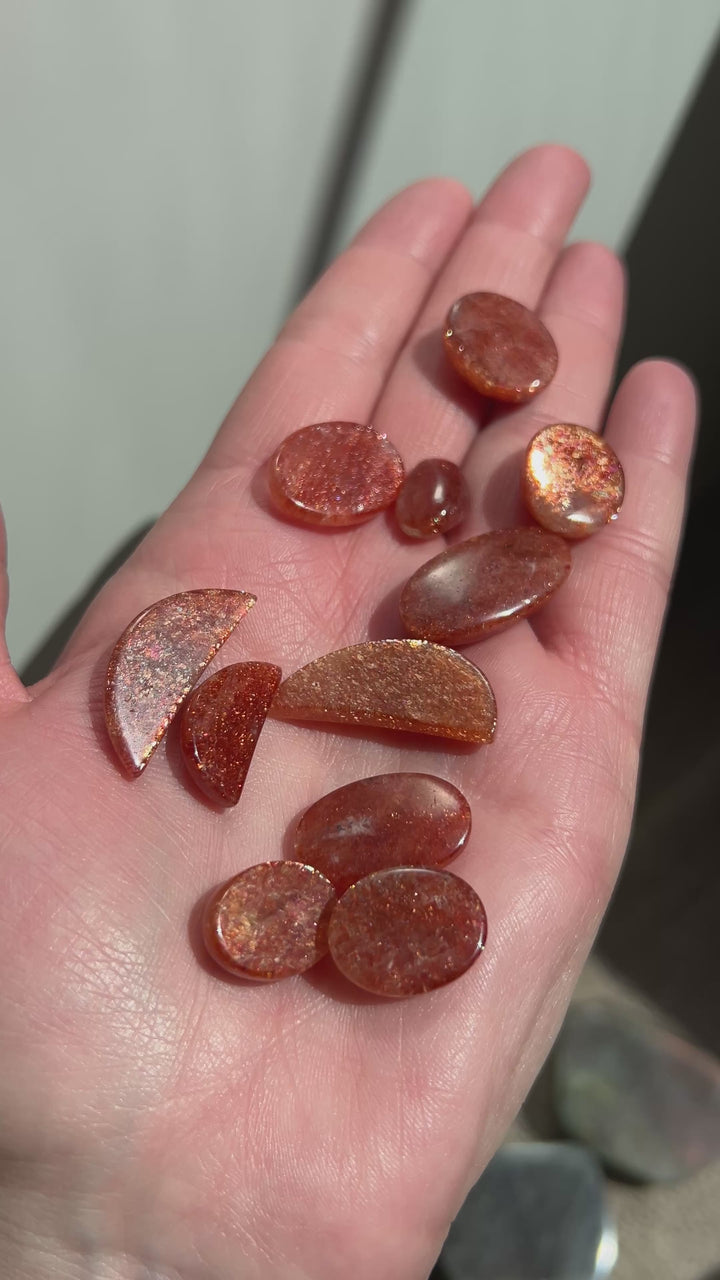 Wholesale High Grade Sunstone Cabs