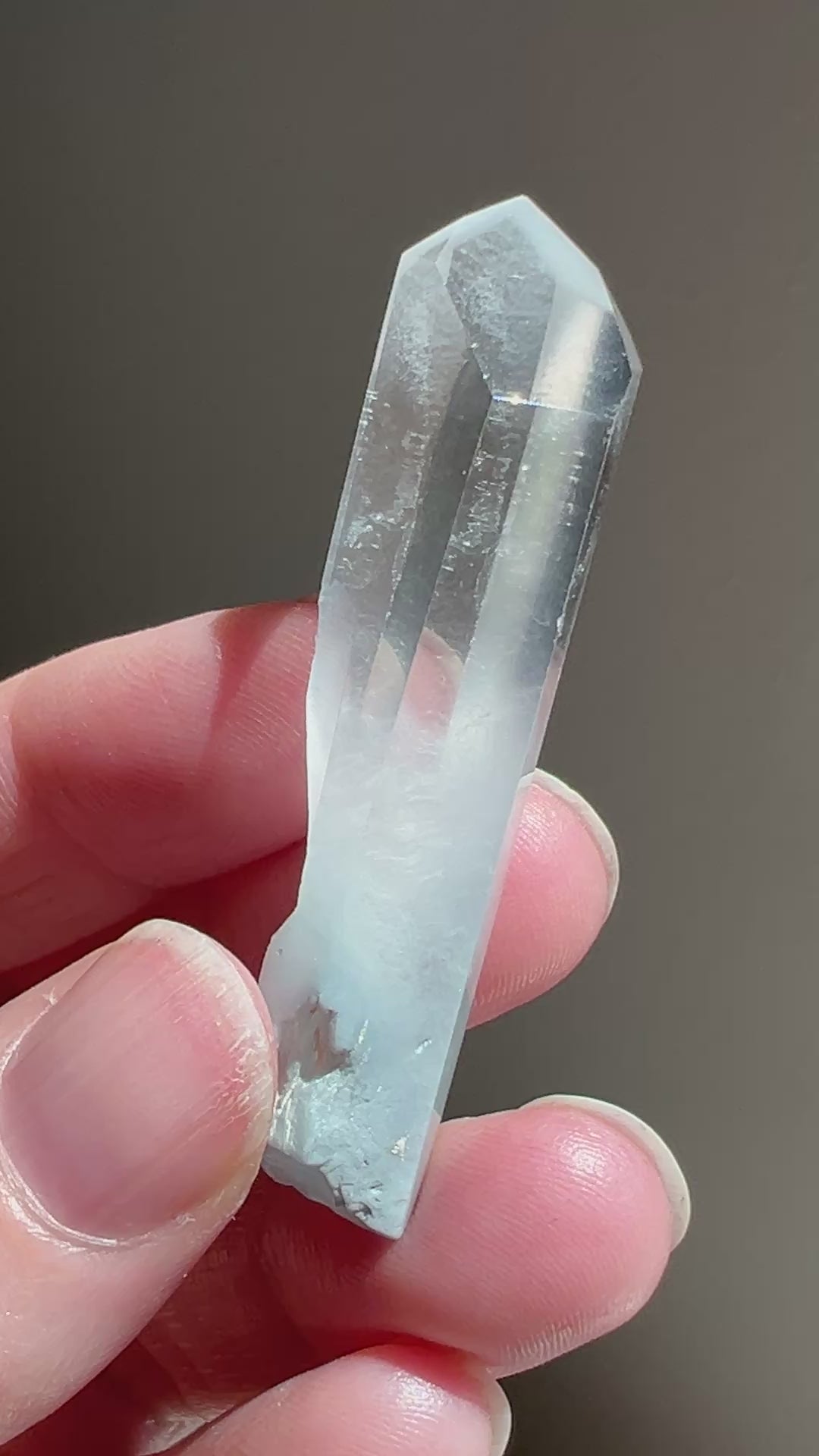Polished Blue Tara Quartz (6) | 12.3g
