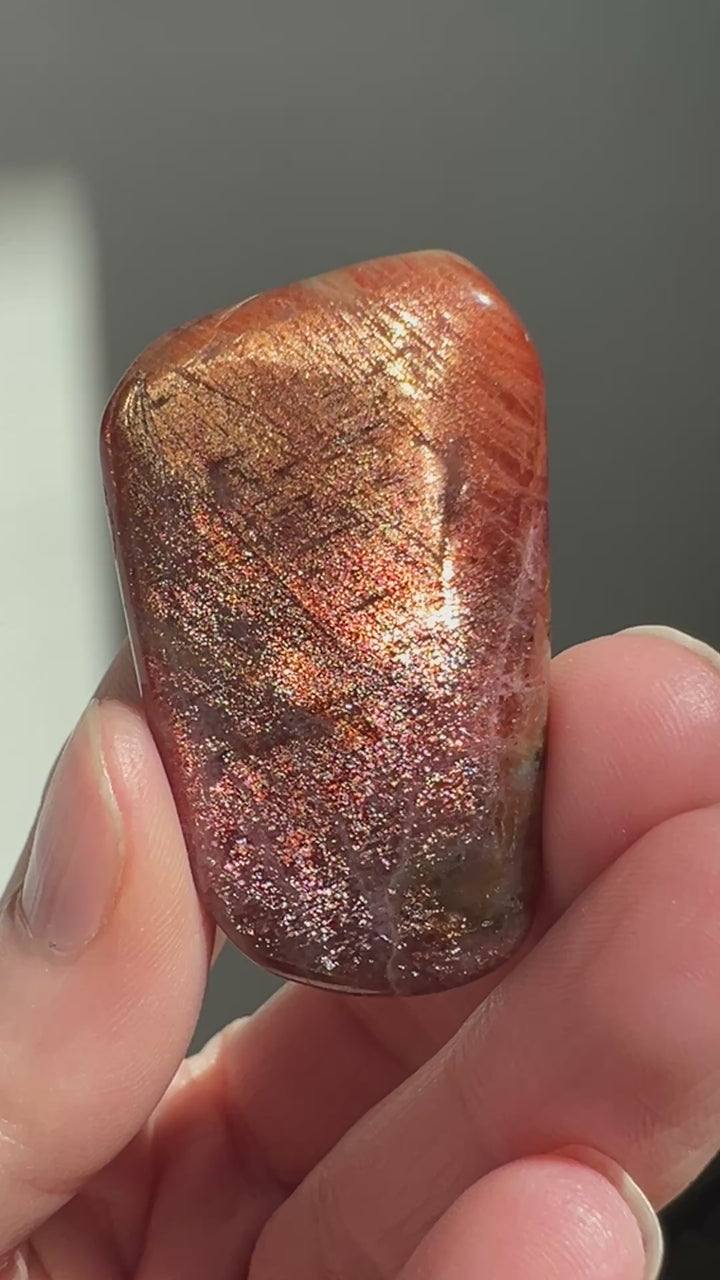 Tanzania Red Sunstone (25) 16.5g