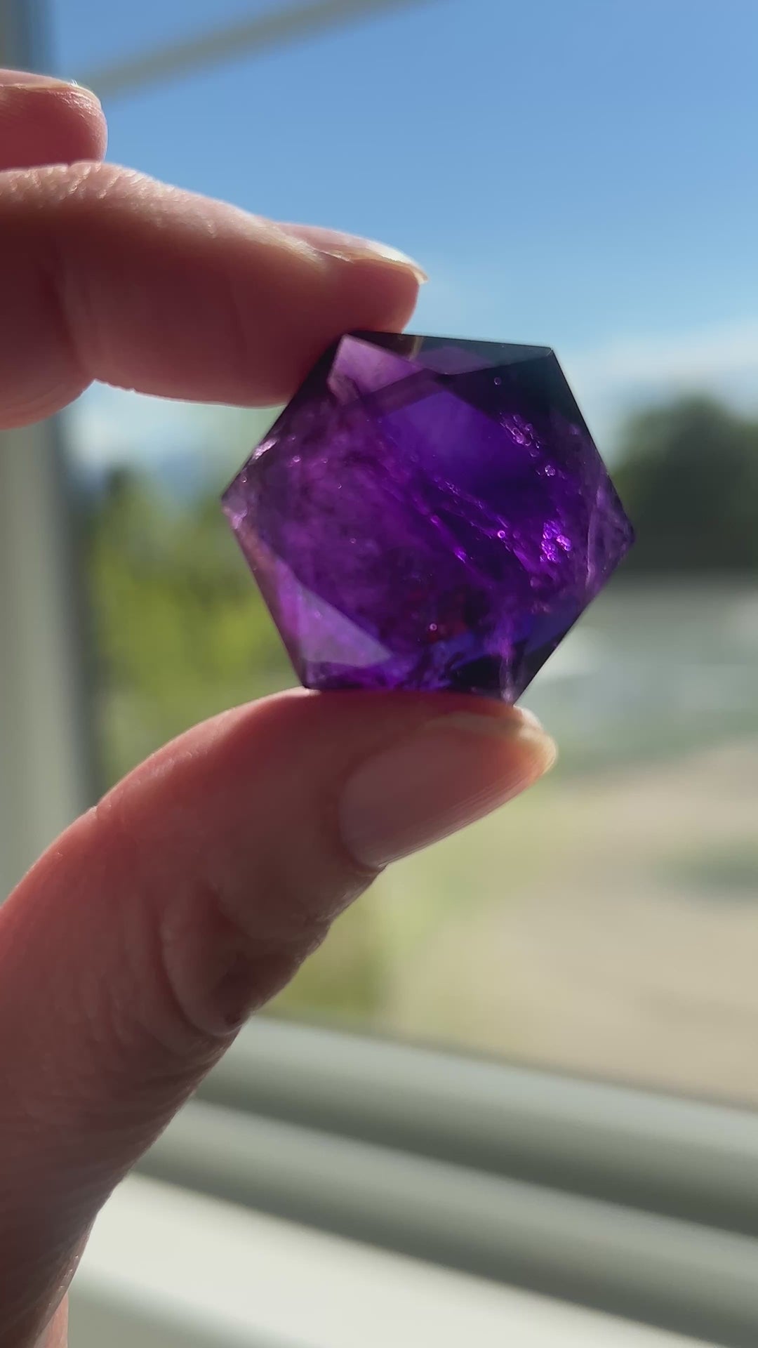 Deep Purple Amethyst Star (1)