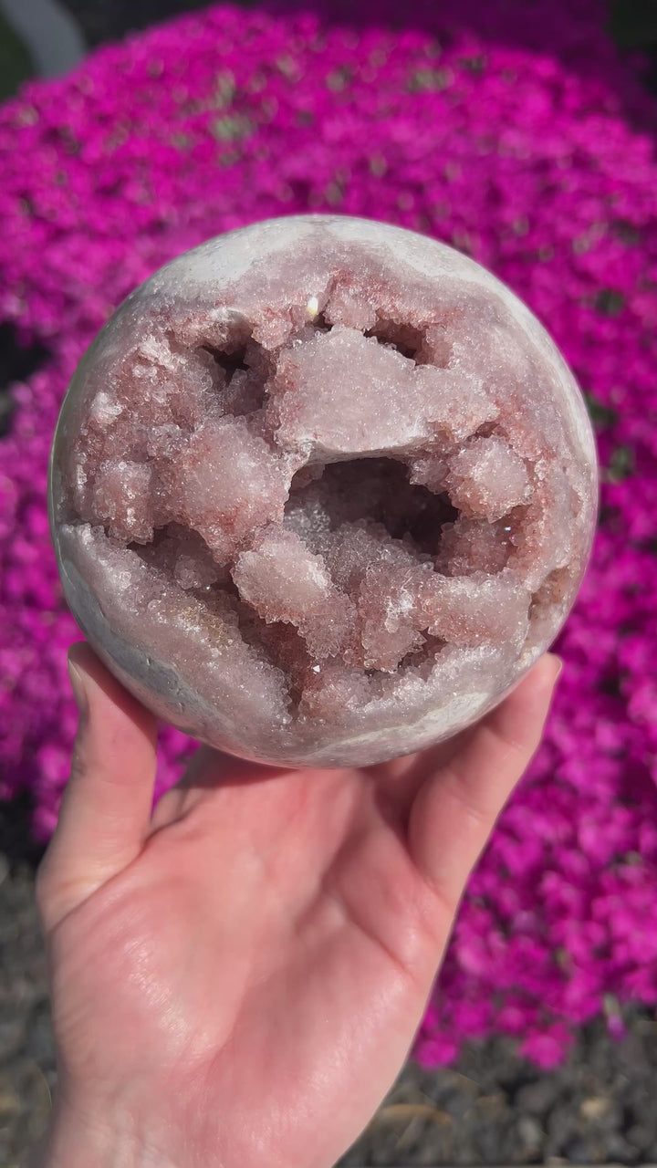 Pink Amethyst Sphere (115mm) | 4lb 8oz
