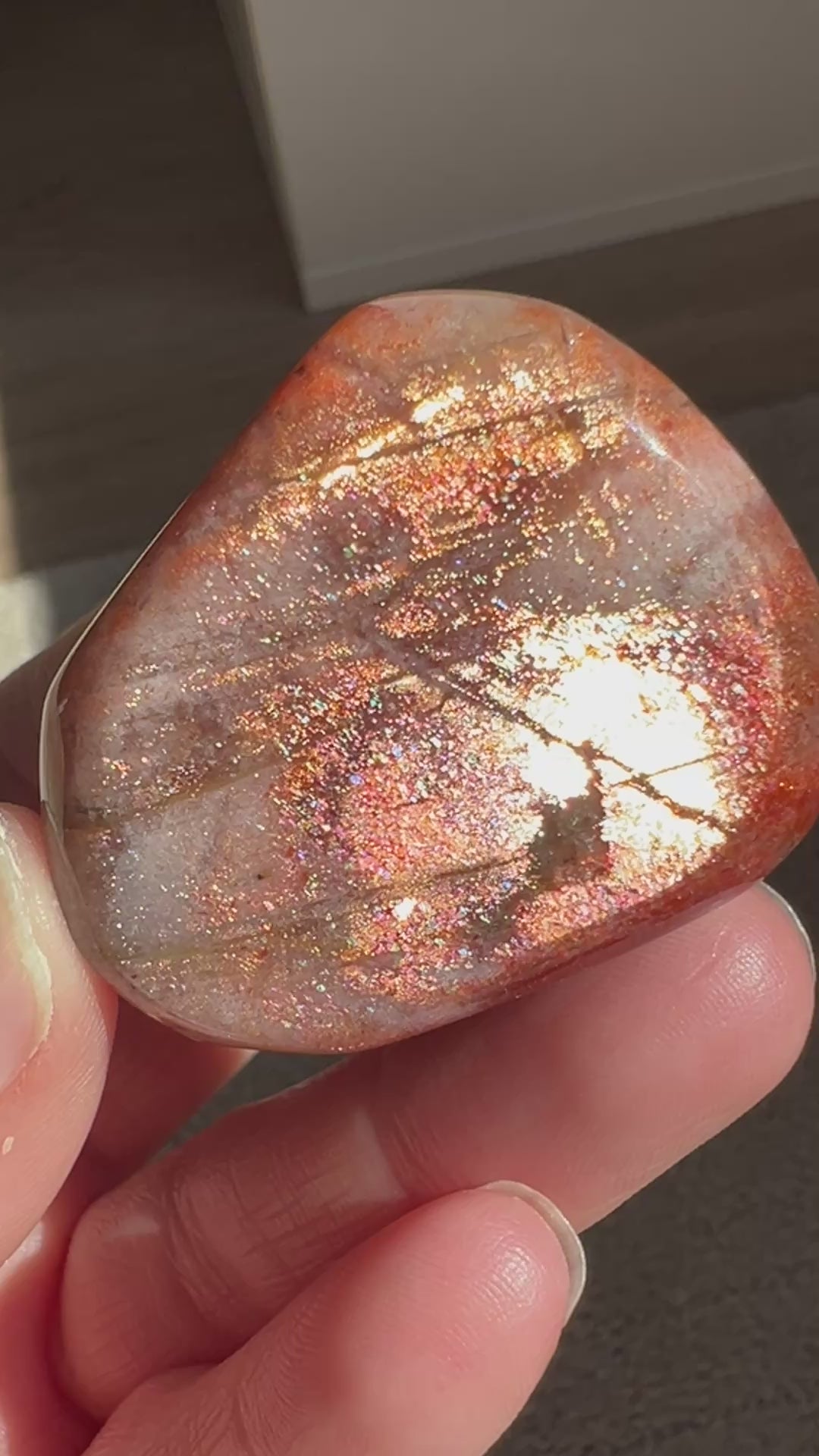 Tanzania Red Sunstone (10) | 52.3g