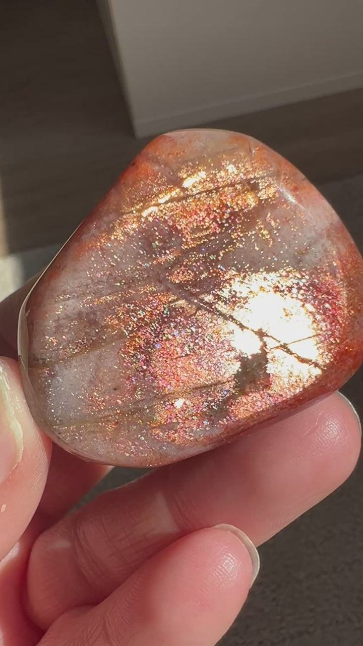 Tanzania Red Sunstone (10) | 52.3g